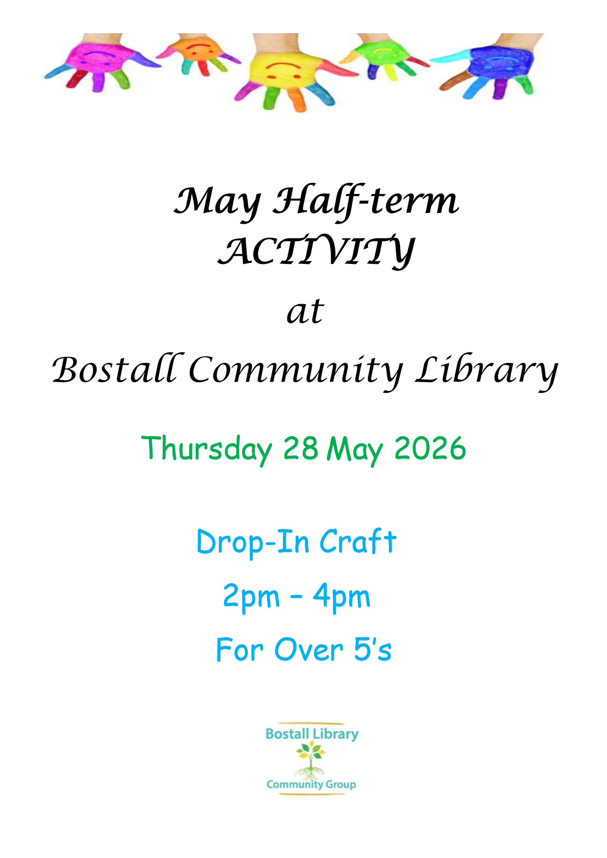 26 05 Half Term Craft